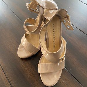 Chinese Laundry Blackjack Patent Nude Stiletto